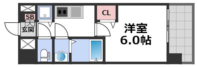 7階の間取り図