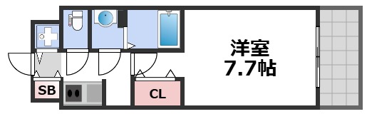 5階の間取り図