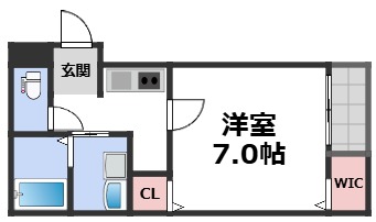 1階の間取り図