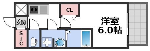 7階の間取り図