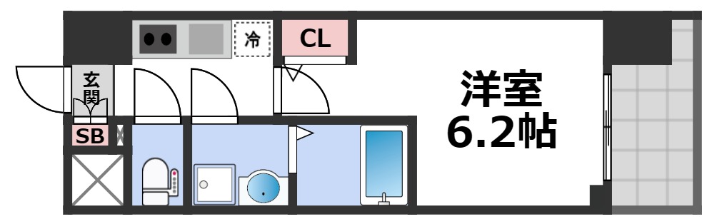9階の間取り図