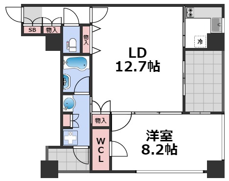 11階の間取り図