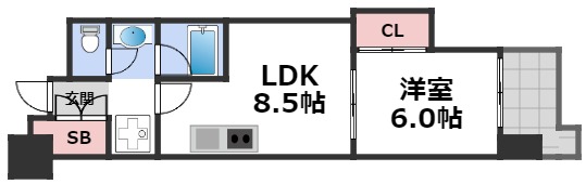 3階の間取り図