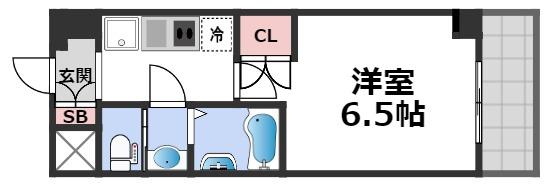 2階の間取り図