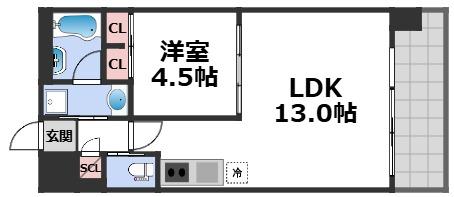11階の間取り図