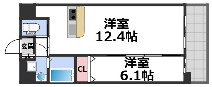 5階の間取り図