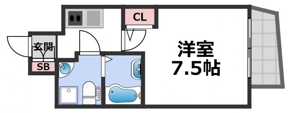 10階の間取り図