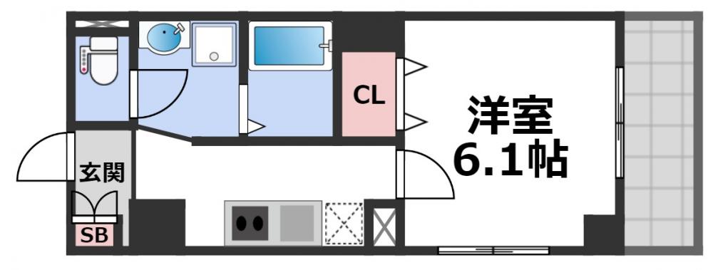 7階の間取り図