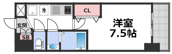 3階の間取り図