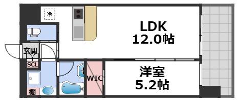 5階の間取り図