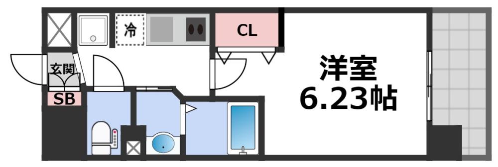 7階の間取り図