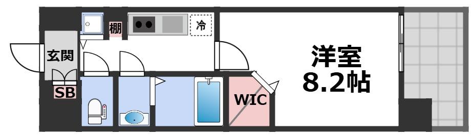 3階の間取り図