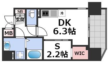 3階の間取り図
