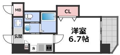 9階の間取り図