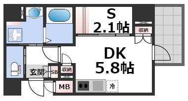 10階の間取り図