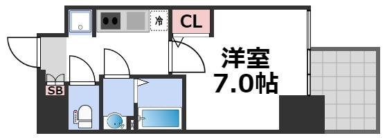 9階の間取り図