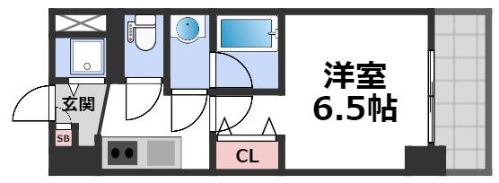2階の間取り図