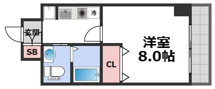 7階の間取り図