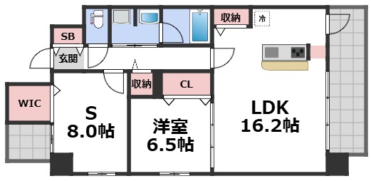 5階の間取り図