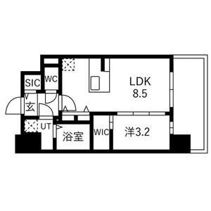 2階の間取り図