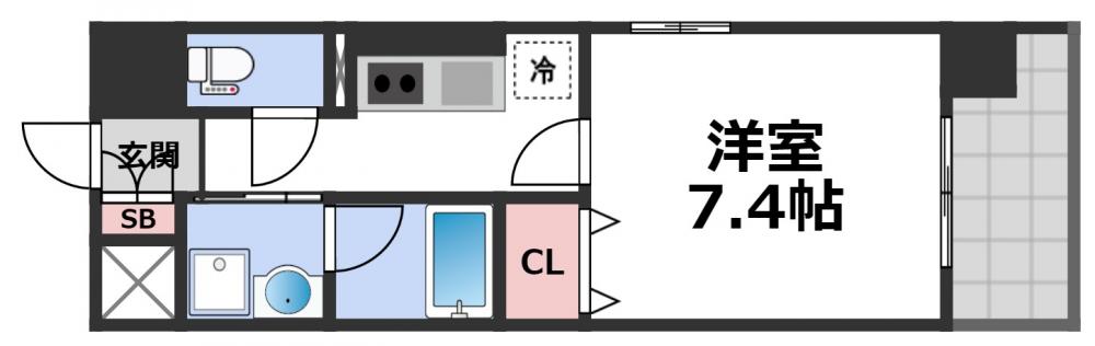 9階の間取り図
