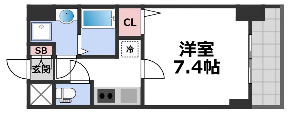 11階の間取り図