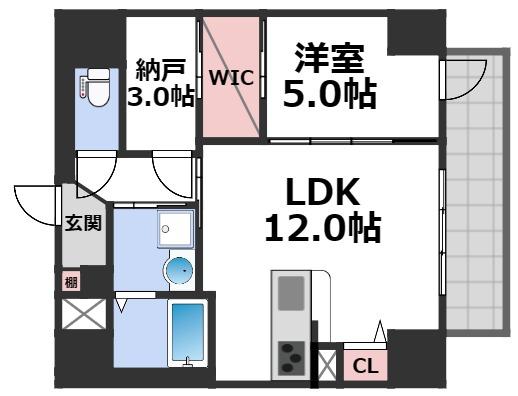 10階の間取り図