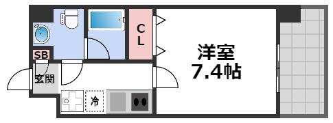 6階の間取り図