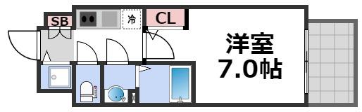 14階の間取り図