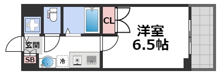 2階の間取り図
