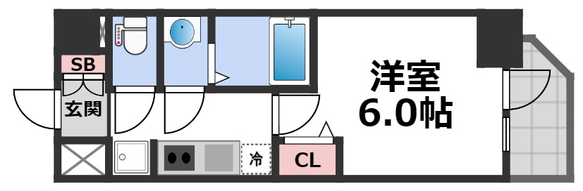 5階の間取り図