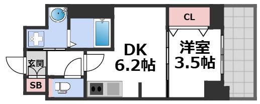 5階の間取り図