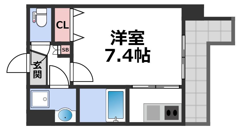 11階の間取り図