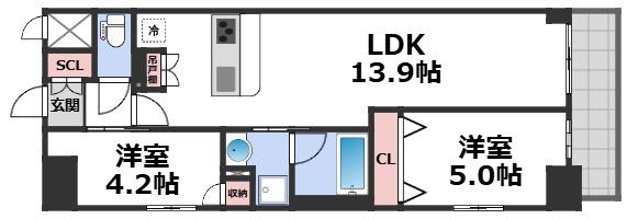 11階の間取り図