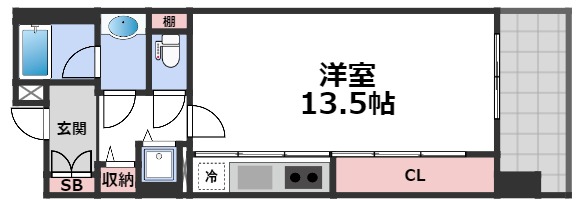 12階の間取り図