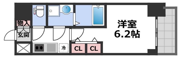 5階の間取り図