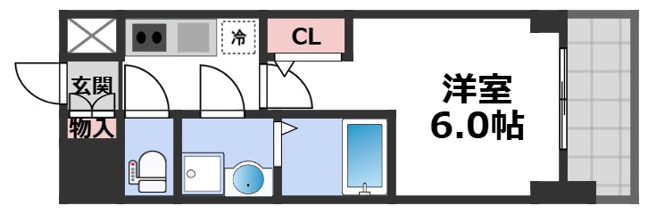 9階の間取り図
