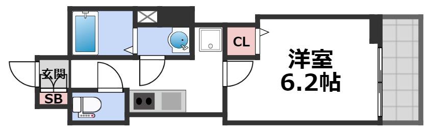 9階の間取り図
