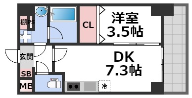 3階の間取り図
