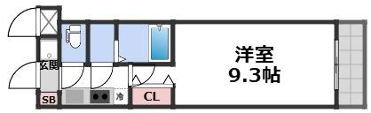 7階の間取り図