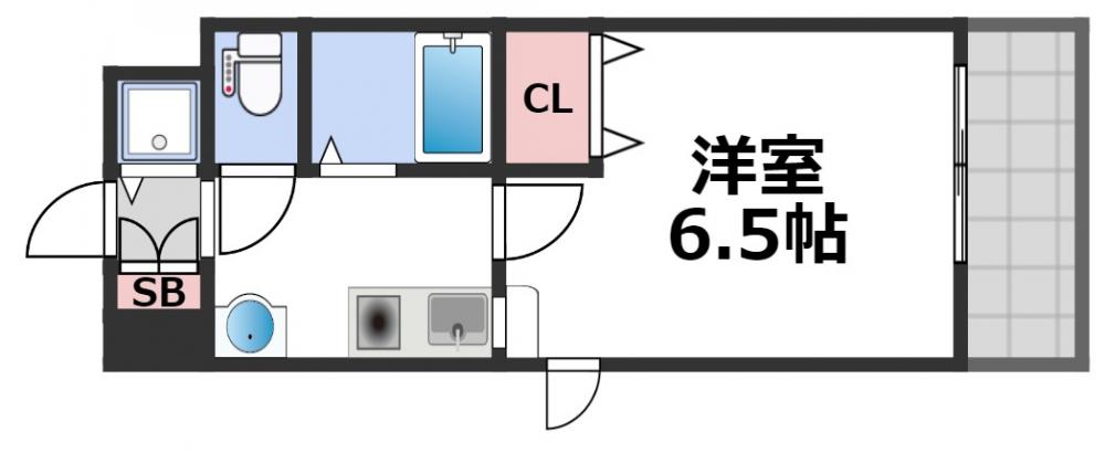 7階の間取り図