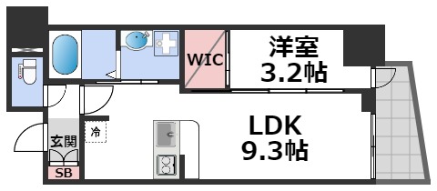 5階の間取り図