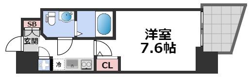 2階の間取り図