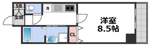 5階の間取り図