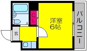 2階の間取り図