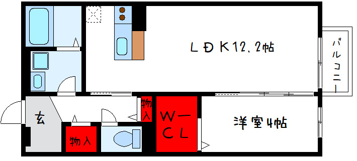 1階の間取り図