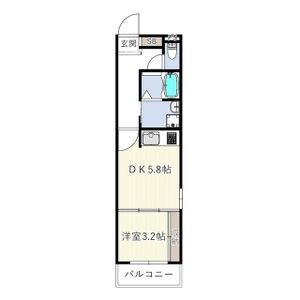 2階の間取り図