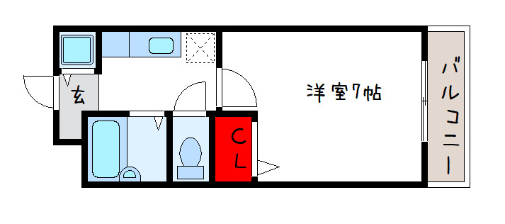 2階の間取り図