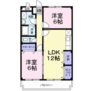 1階の間取り図