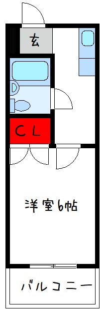 2階の間取り図